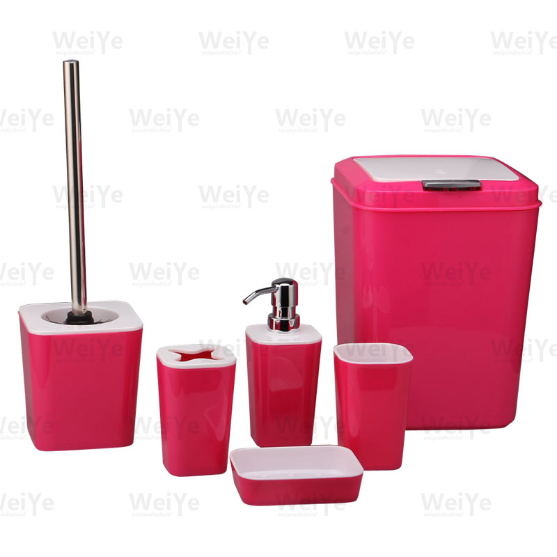卫浴套装方锥形双层系列6件套