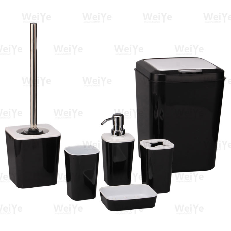 卫浴套装方锥形双层系列6件套