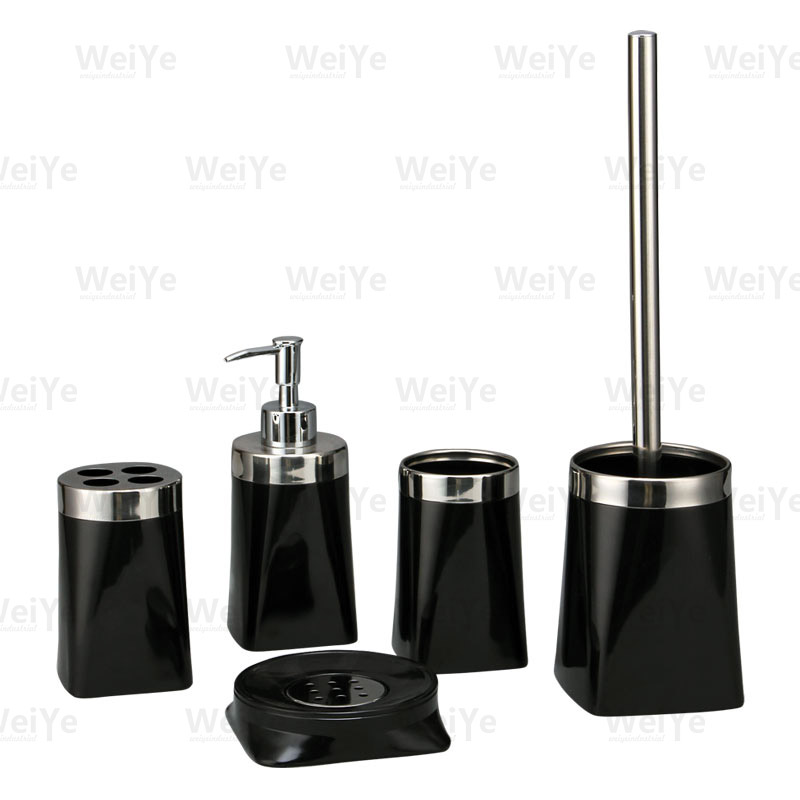 卫浴套装上圆下方(配五金)系列5件套