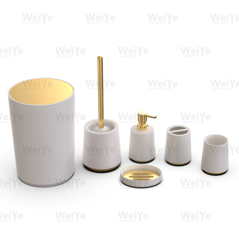 卫浴套装锥形R底系列6件套