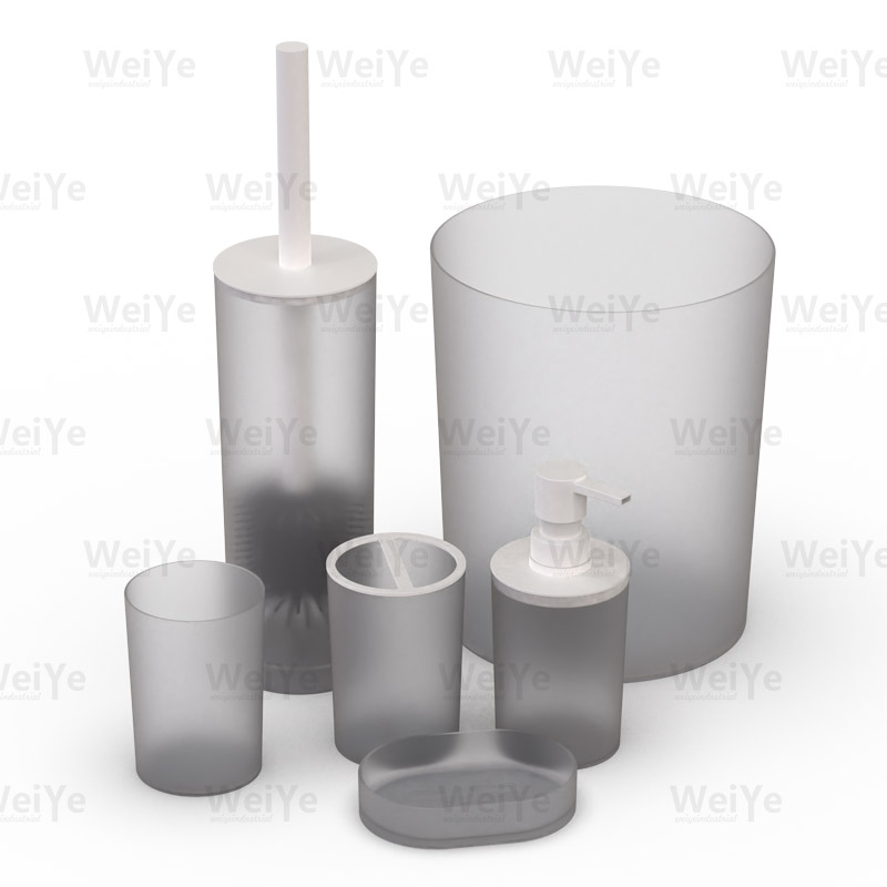 卫浴套装圆柱形直身系列6件套