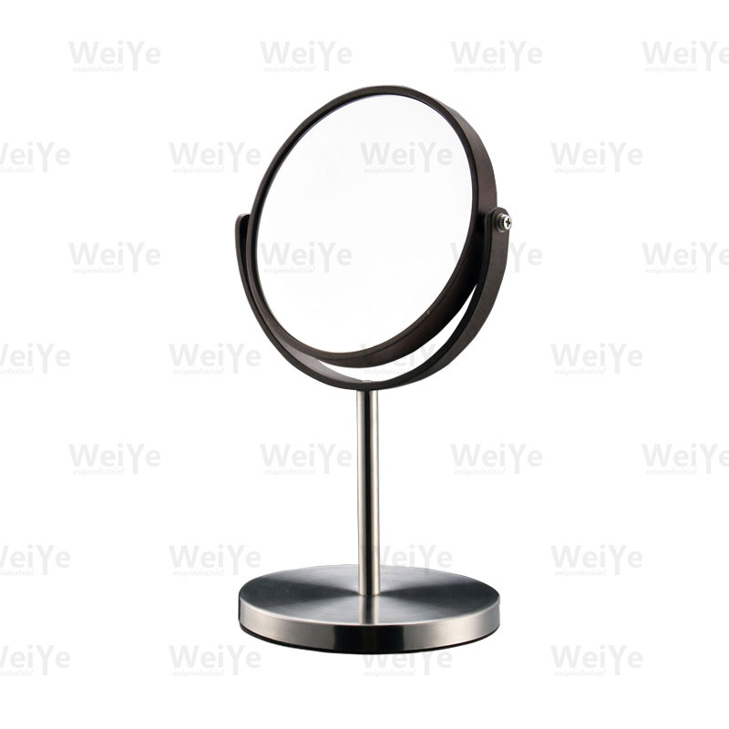 镜子圆镜配五金座