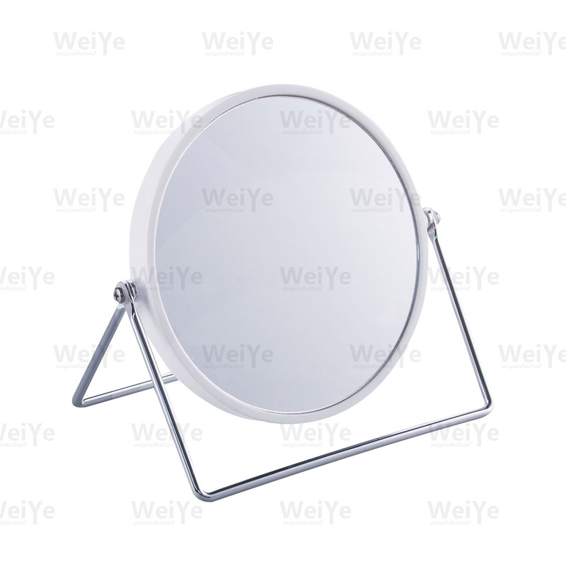 镜子铁丝圆座镜
