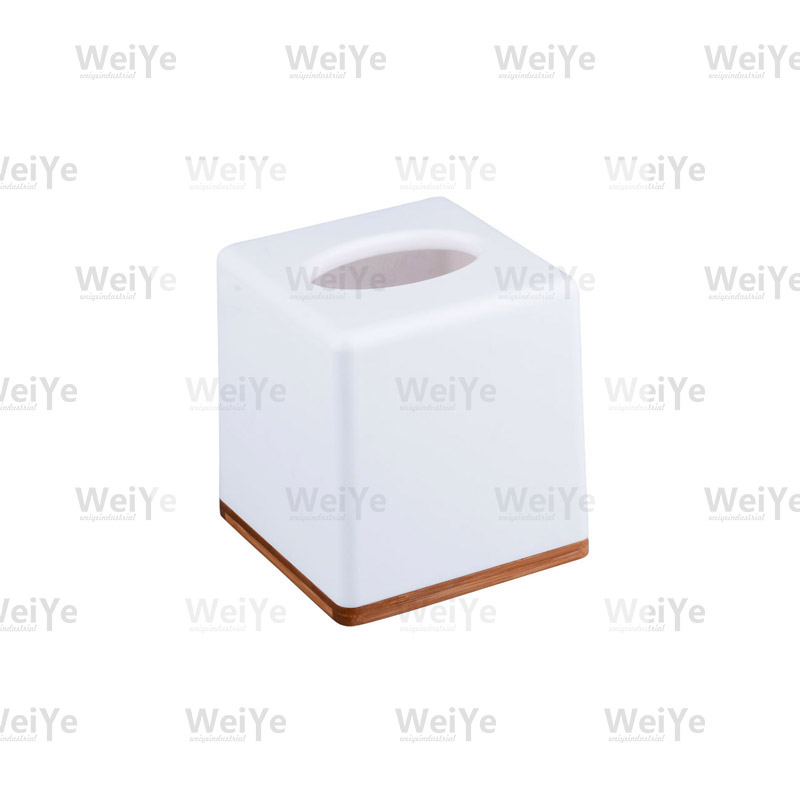 面巾纸盒方形纸巾盒配竹