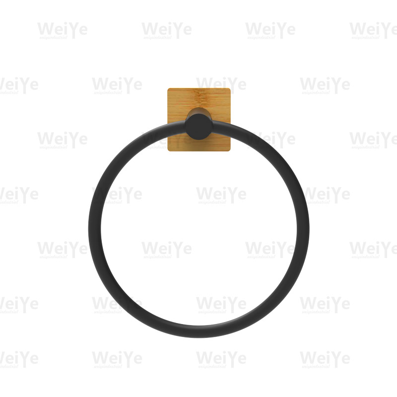 毛巾杆配竹毛巾环