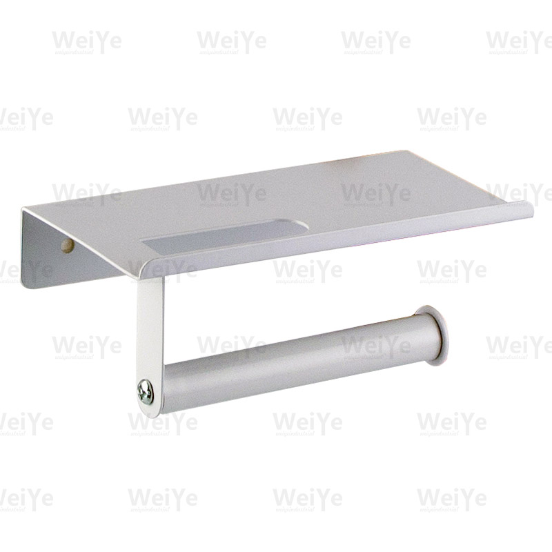 挂墙卷纸架带铁板纸巾架