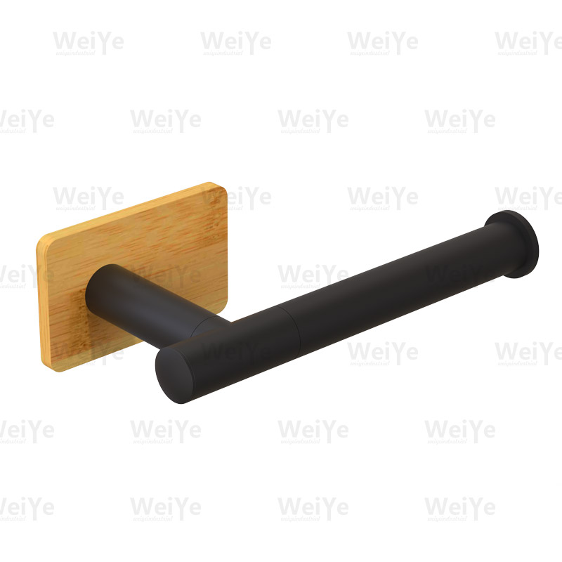 挂墙卷纸架L形纸巾架配方竹