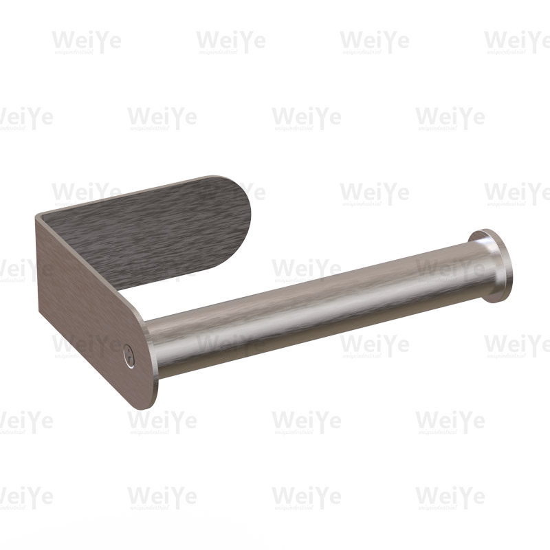 挂墙卷纸架L形铁板纸巾架 