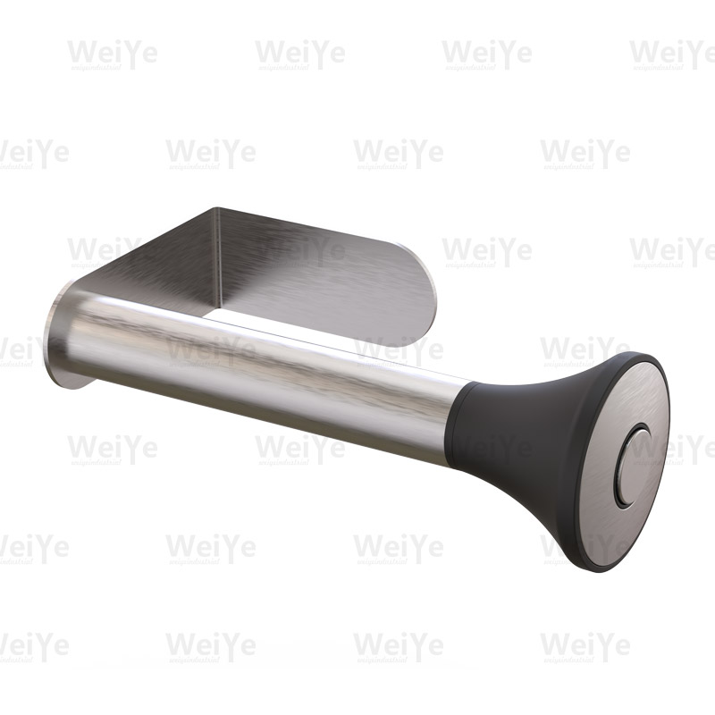 挂墙卷纸架L形铁板纸巾架带开关