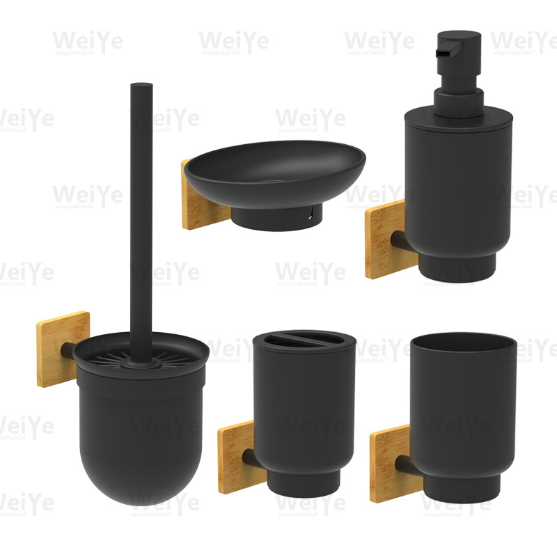 挂墙卫浴套装挂墙圆柱形配竹系列