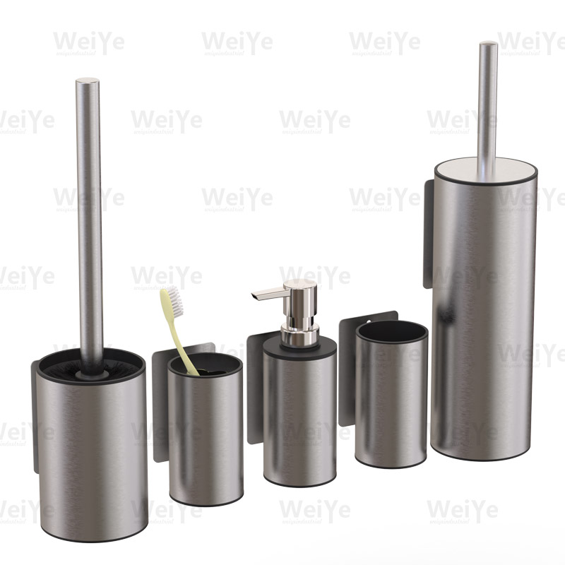 挂墙卫浴套装挂墙(不锈钢+PP)圆柱形系列