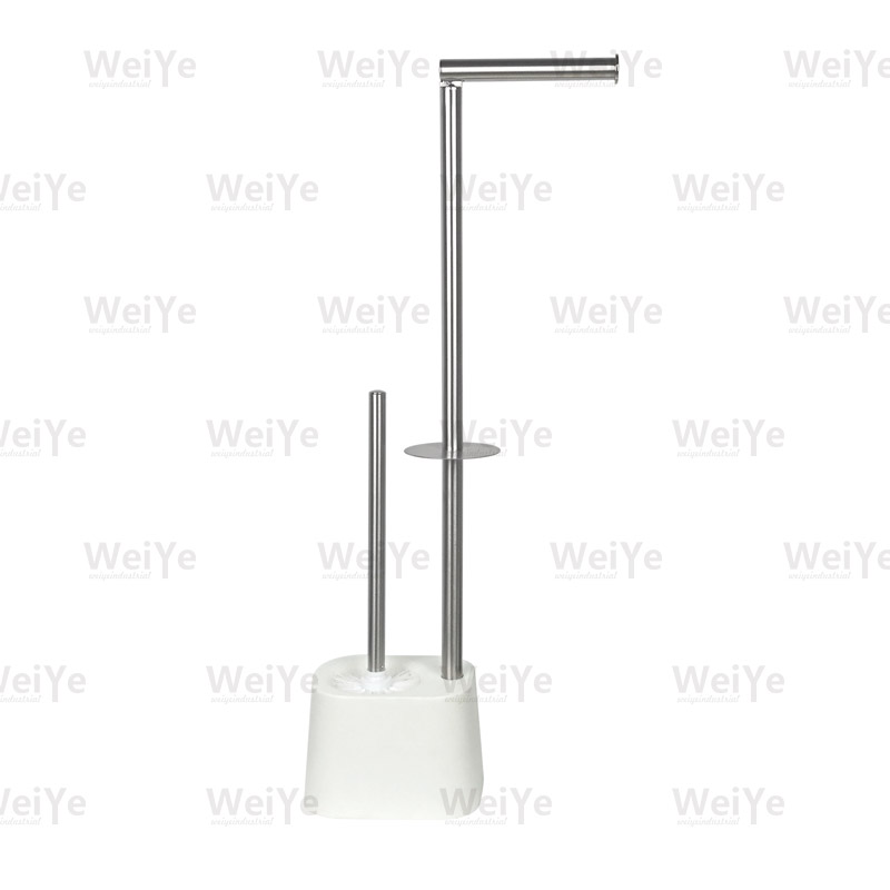 方座落地纸巾架配马桶刷