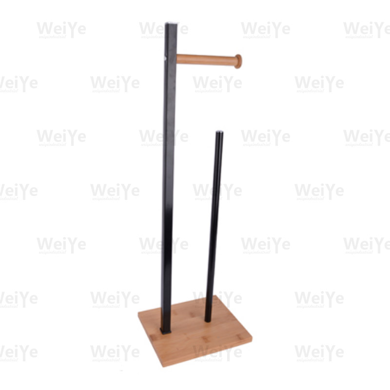 落地纸巾架方竹底落地纸巾架