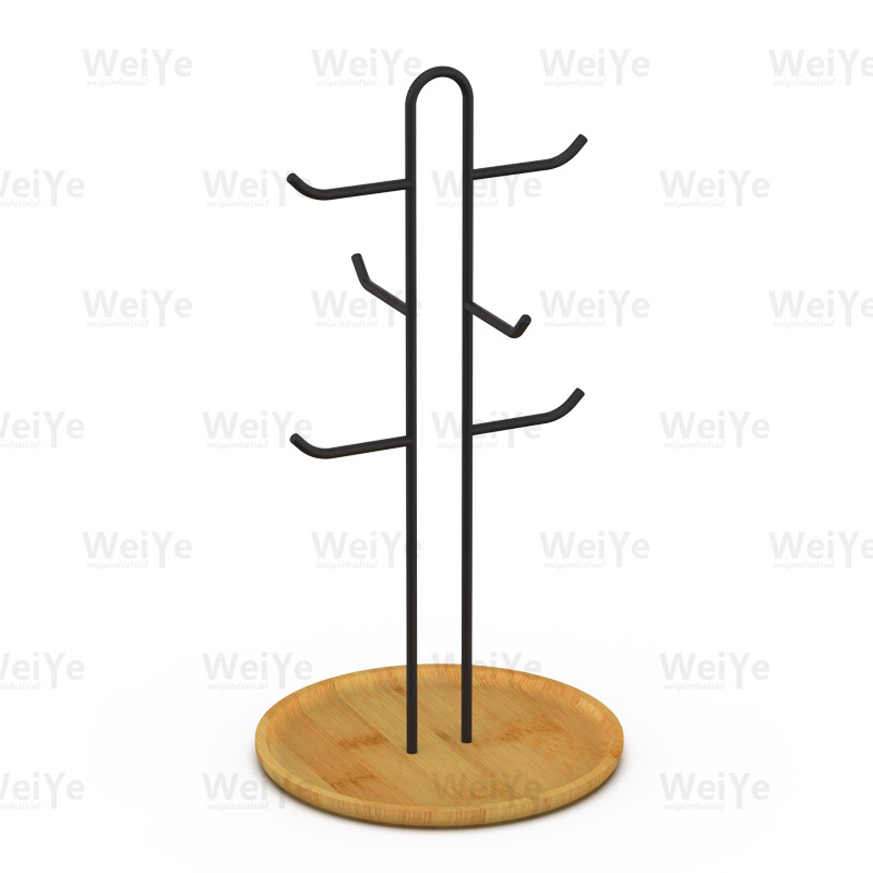 杯架竹座铁线杯架