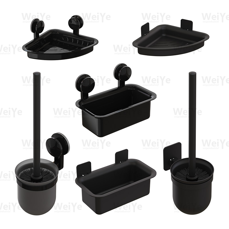 挂墙卫浴套装圆形吸盘挂墙系列