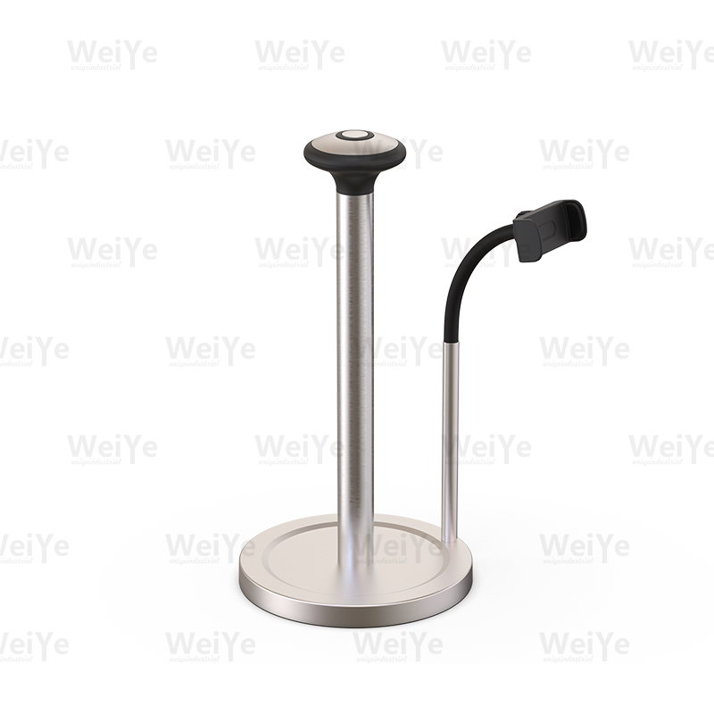 厨房纸巾架开关厨房纸架配手机托