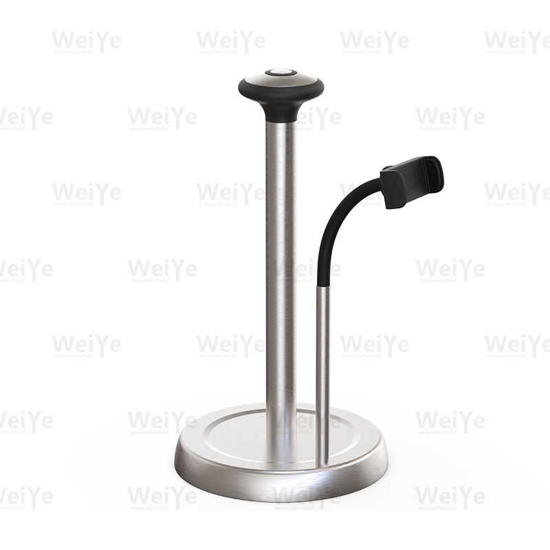 厨房纸巾架开关厨房纸架配手机托