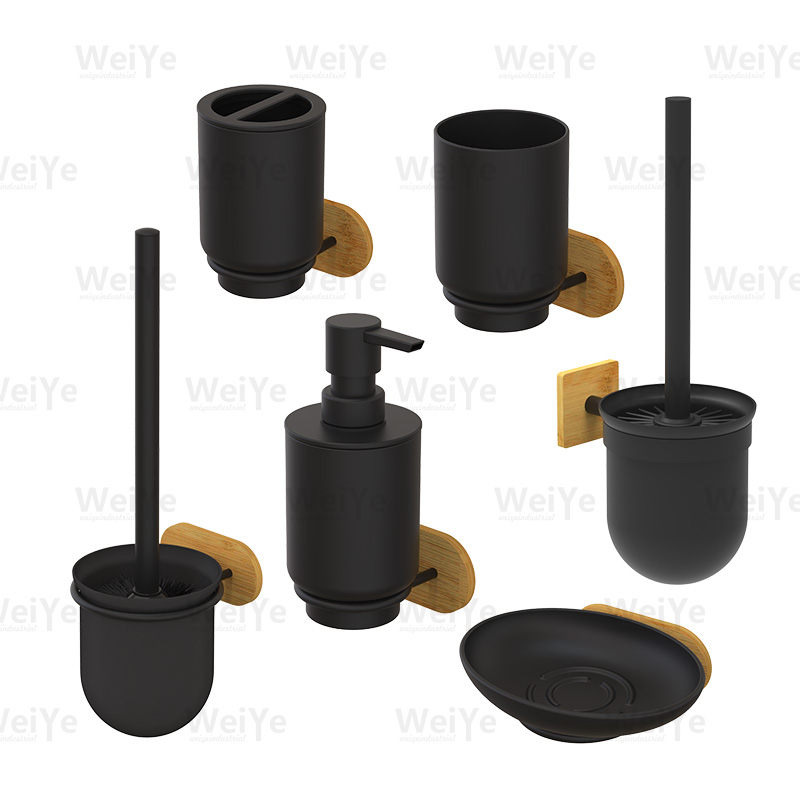 挂墙卫浴套装挂墙圆柱形配竹系列