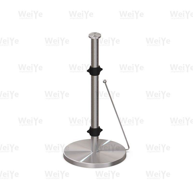 厨房纸巾架扁椭圆顶厨房纸巾架带撑TPR套