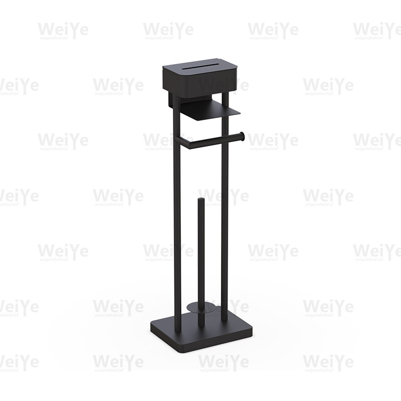 落地纸巾架拱形落地备用纸巾架配铁盒