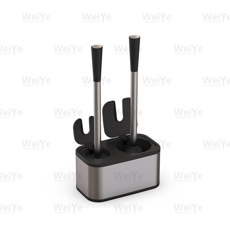 马桶刷不锈钢马桶刷加吸套装