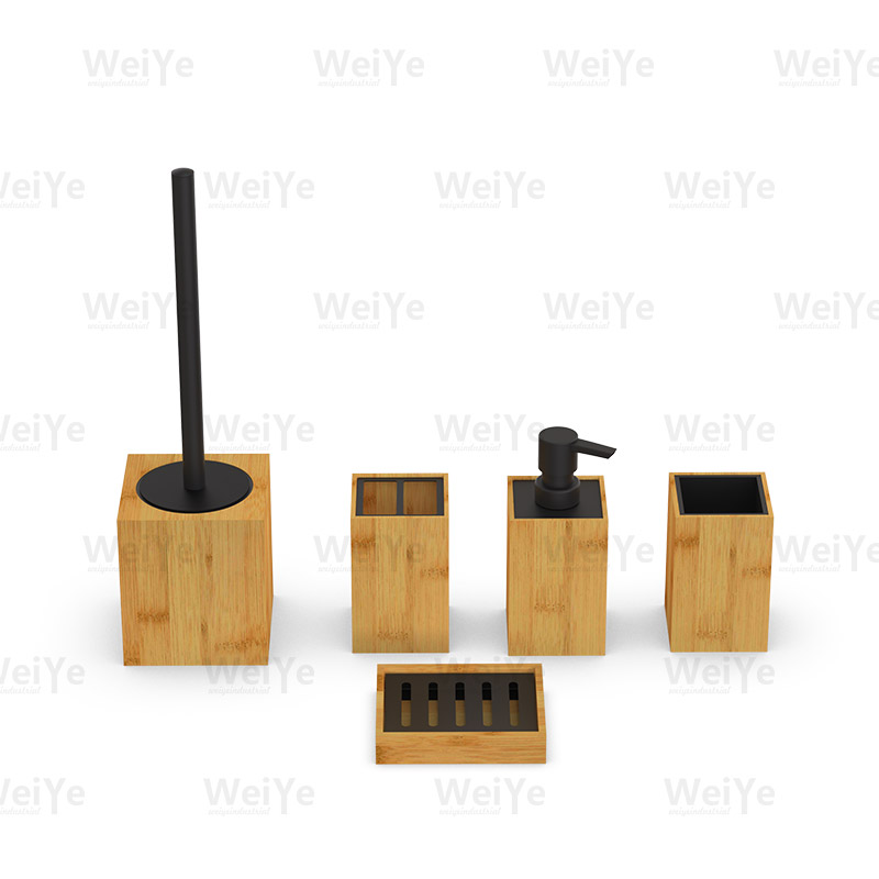 卫浴套装方形竹卫浴套装