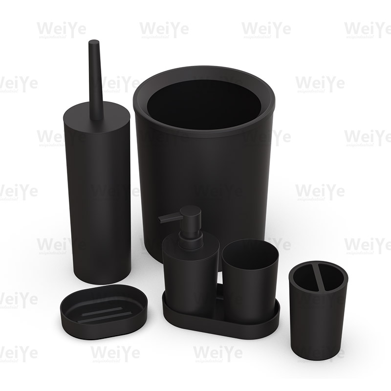 卫浴套装圆柱形直身系列7件套