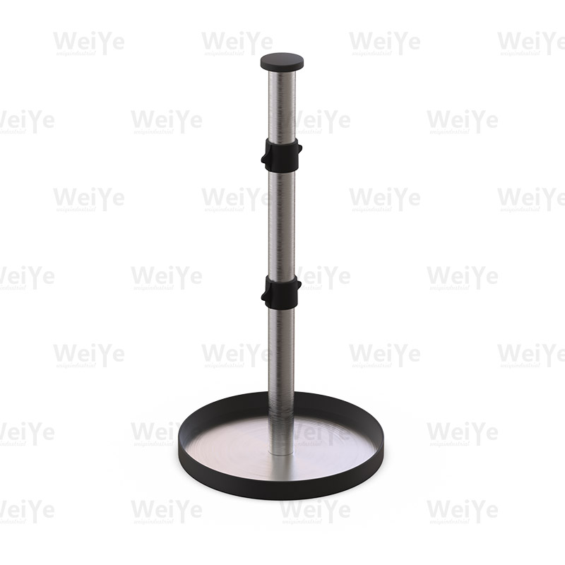 厨房纸巾架扁圆顶圆碟底厨房架TPR套