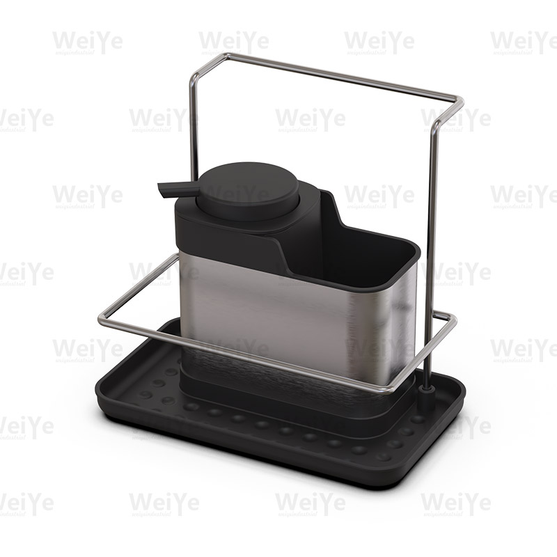 厨房用品厨房铁线工具架连液瓶